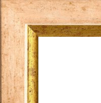 Béžovo zlatý - 3,9 cm